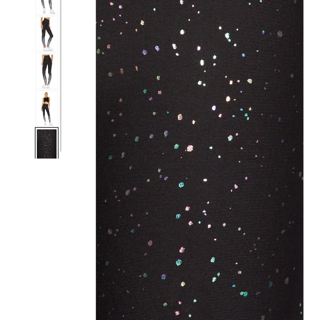 NWT Beyond Yoga Alloy Ombre Crop Tank and Leggings Workout Set in Hologram - Image 8