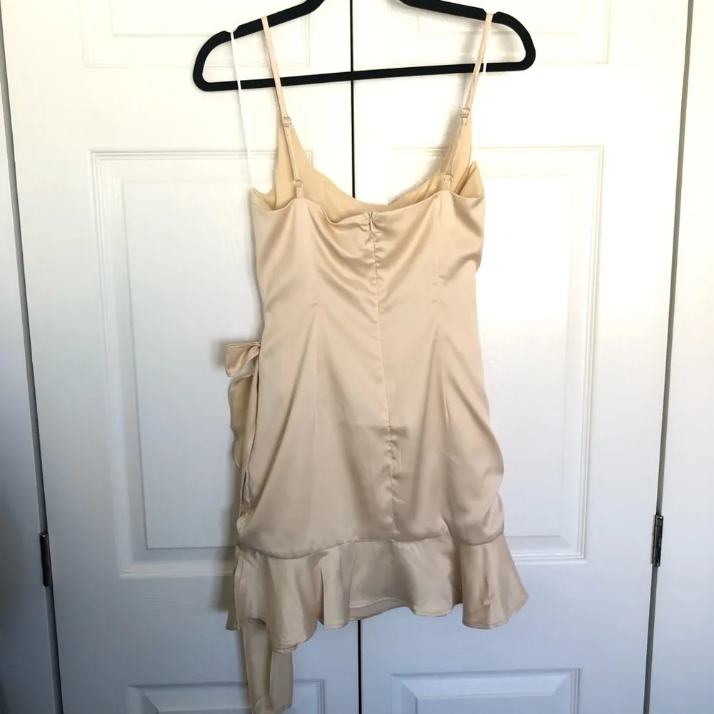 NWT Princess Polly Champagne Cottage Hill Mini Dress Size US 4 - Image 6