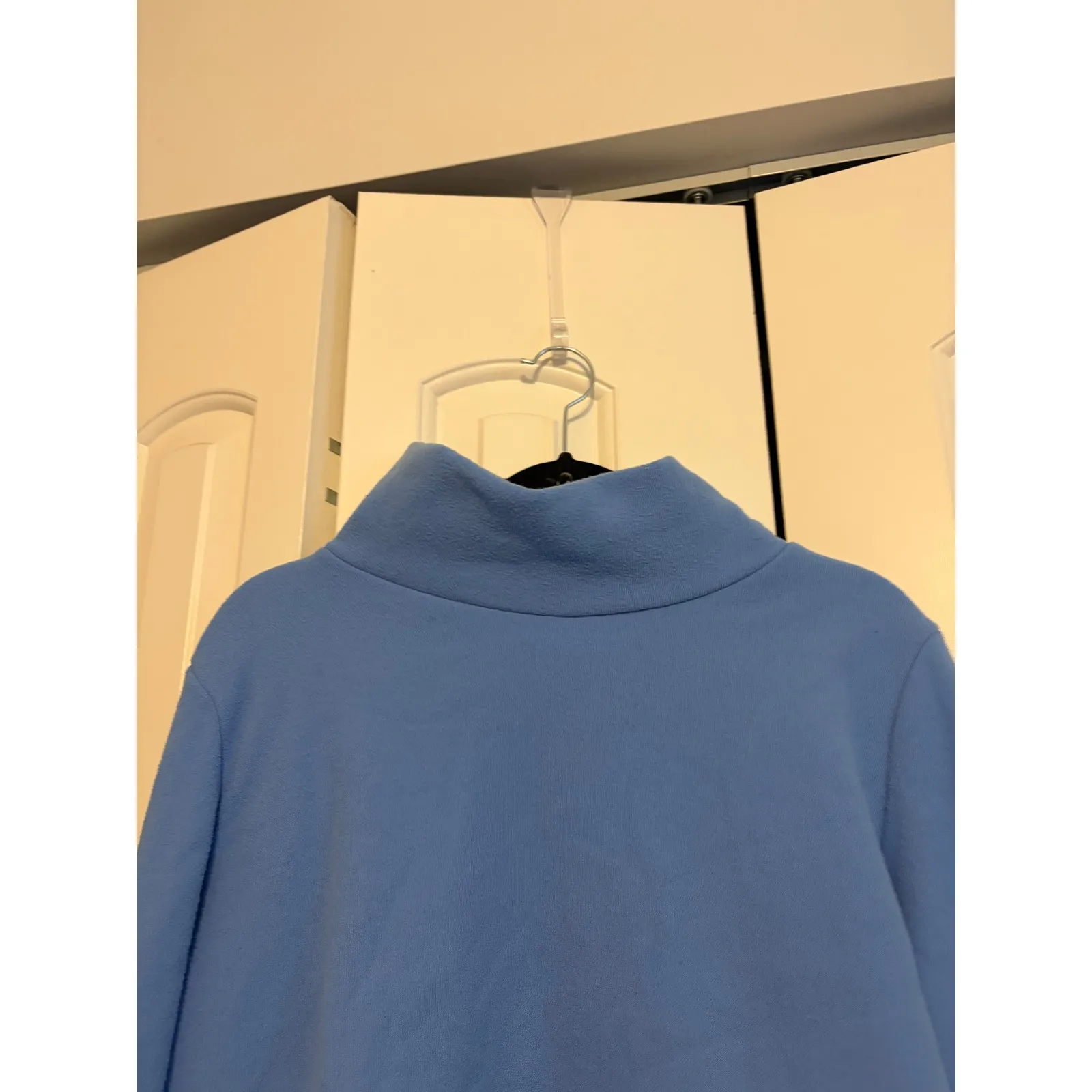 Aspen‎ Women's XL Blue Turtleneck Long Sleeve Pullover Sweatshirt - Image 5