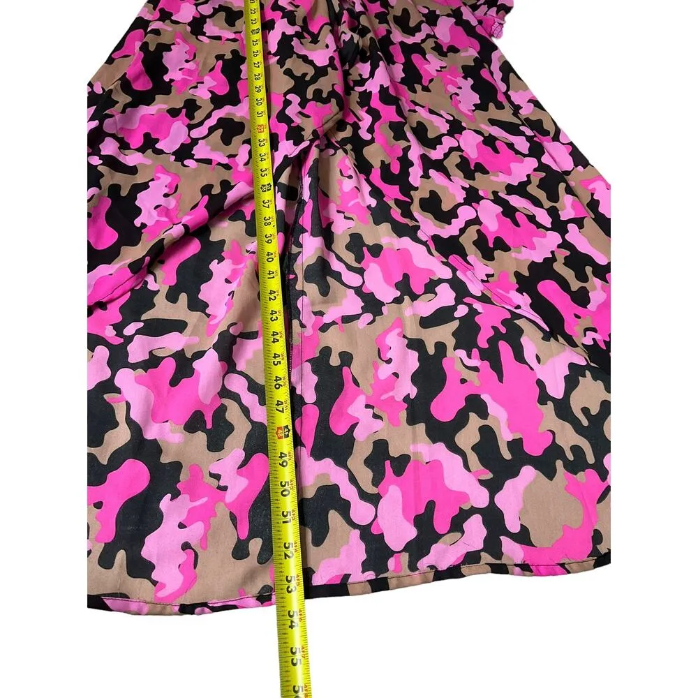 Ashley Stewart Pink Camo Dress Shirt Women's Plus Sz 18/20 NWT | 40-12 - Image 5