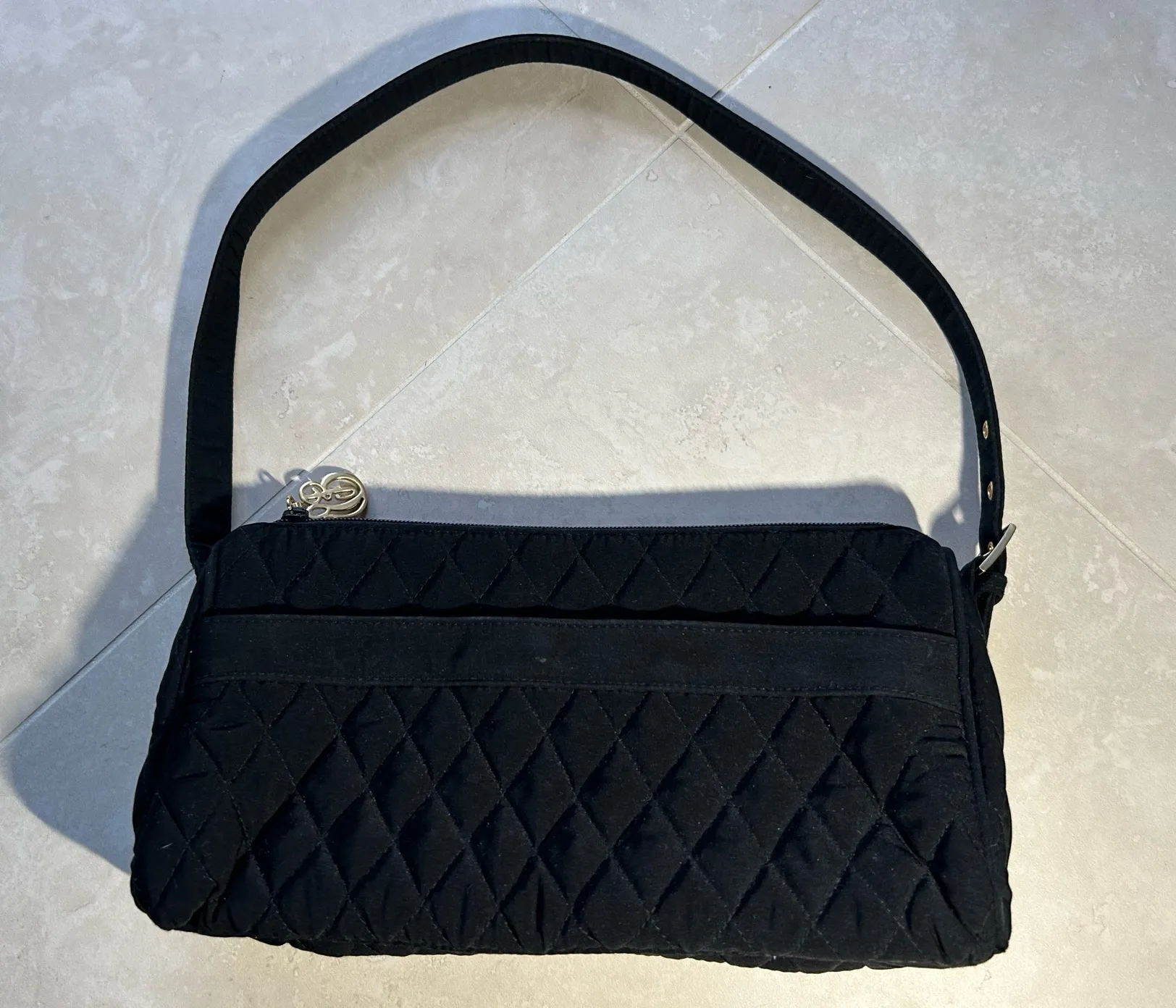 Vera Bradley Black Shoulder Bag - Image 4