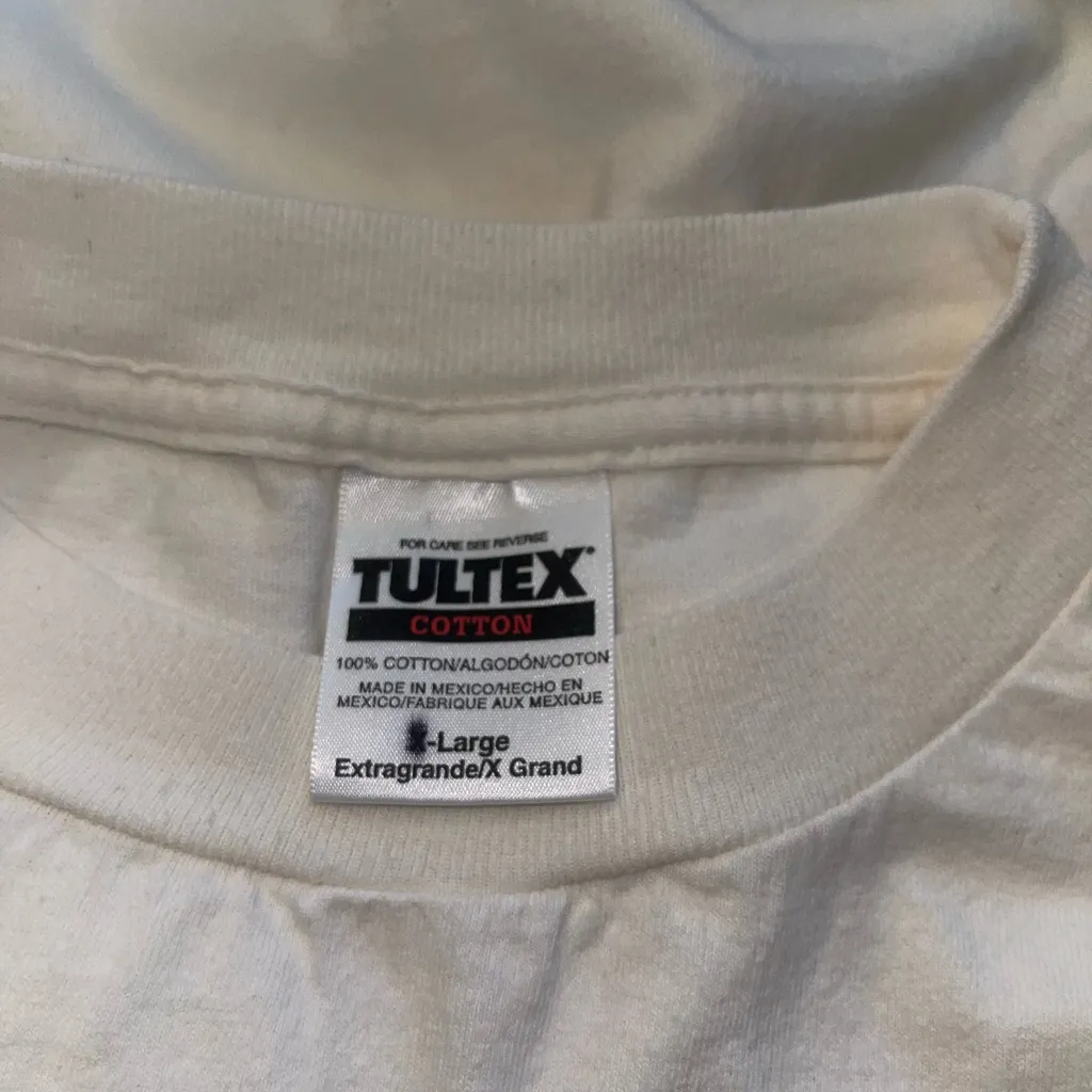 Vintage Y2K cream Trace Adkins More t-shirt top woman’s size XL country concert - Image 7