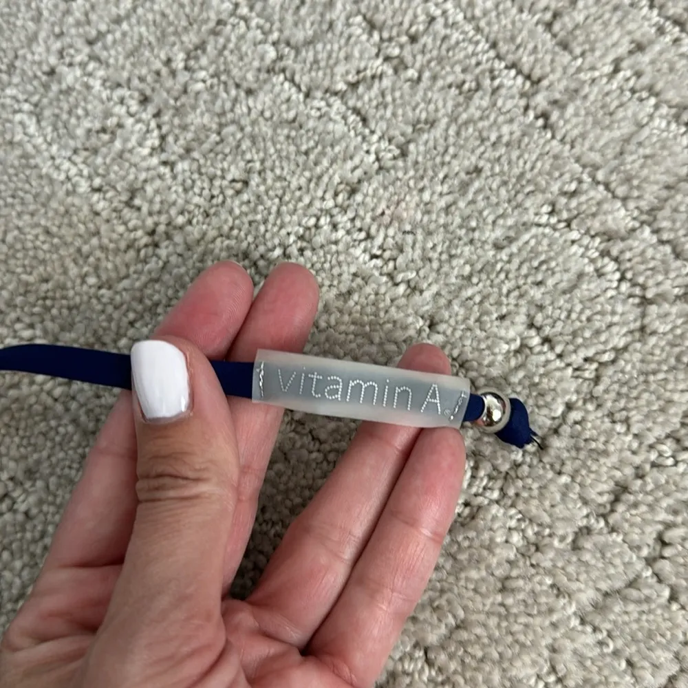 Vitamin A Blue white polka dot ruffle string bikini cheeky two piece swimwear - Image 6