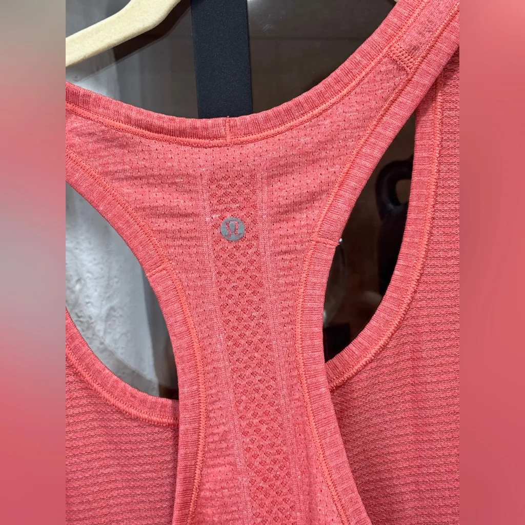 Lululemon Swiftly Tech Racerback First Release Heathered Alarming tank top corsl - Image 7