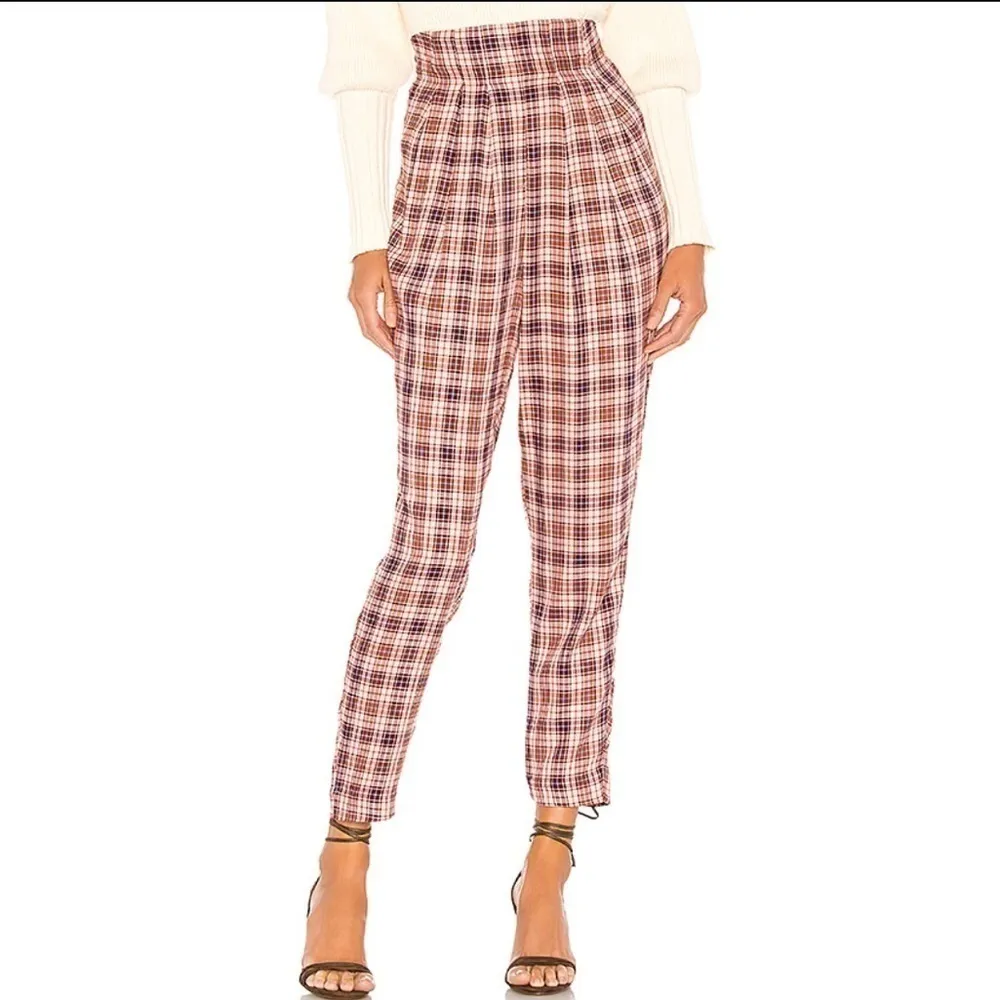 Majorelle Naples Plaid High‎ Waisted Pant Medium - Image 4