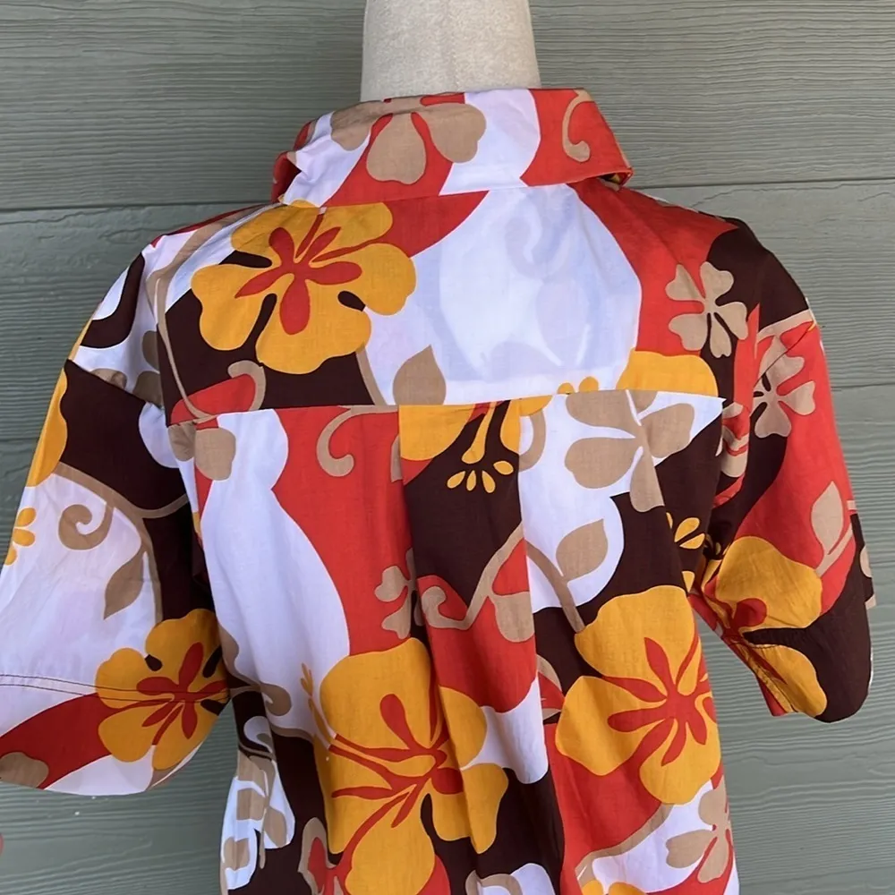 Faithfull the Brand “Tropicana” Cotton Shirt Dress - Image 8