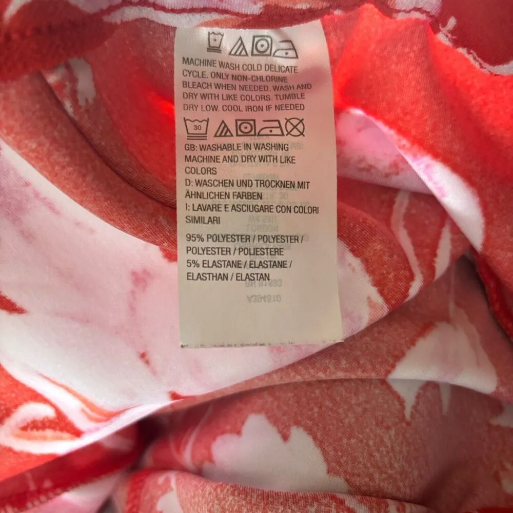 Isaac Mizrahi Live Pants Womens XL Multicolor Floral Print Stretch Pull On - Image 7