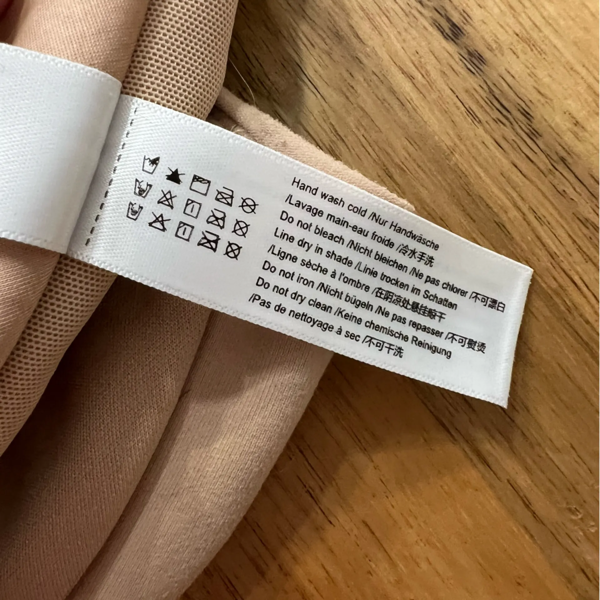 DELIMIRA Front Closure Bra 44F Beige Lace Support Bra Tan Size undefined - Image 6