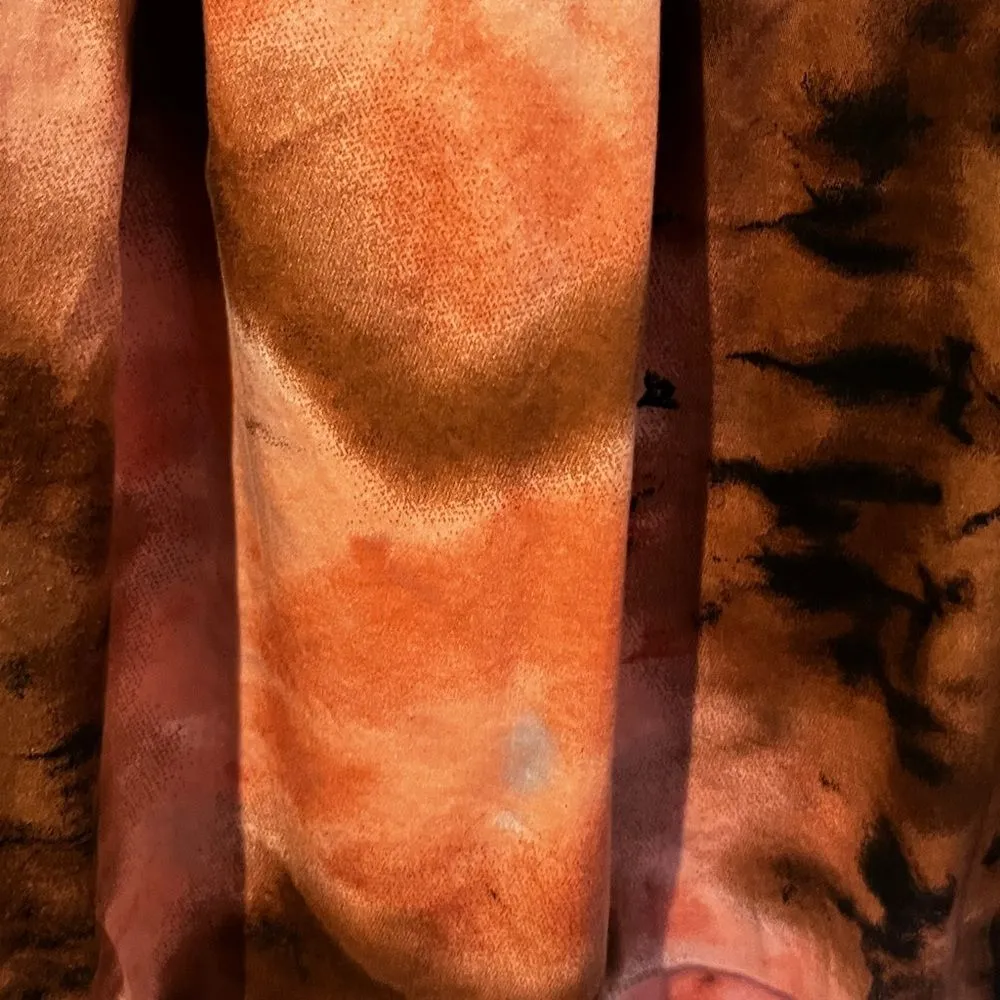 Zara Basic Knee Length Pleated Skirt Size Small Cotton Material - Image 10