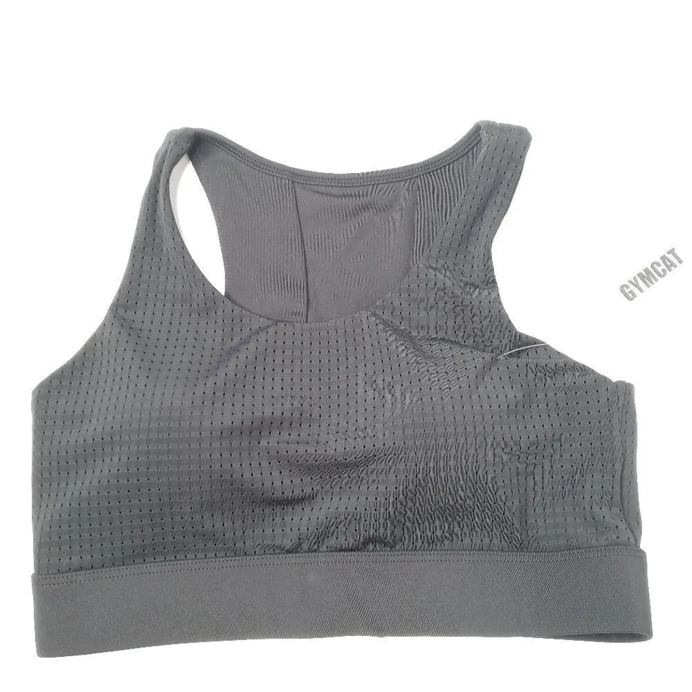 Gymcat black sport bra size medium Black - Image 2