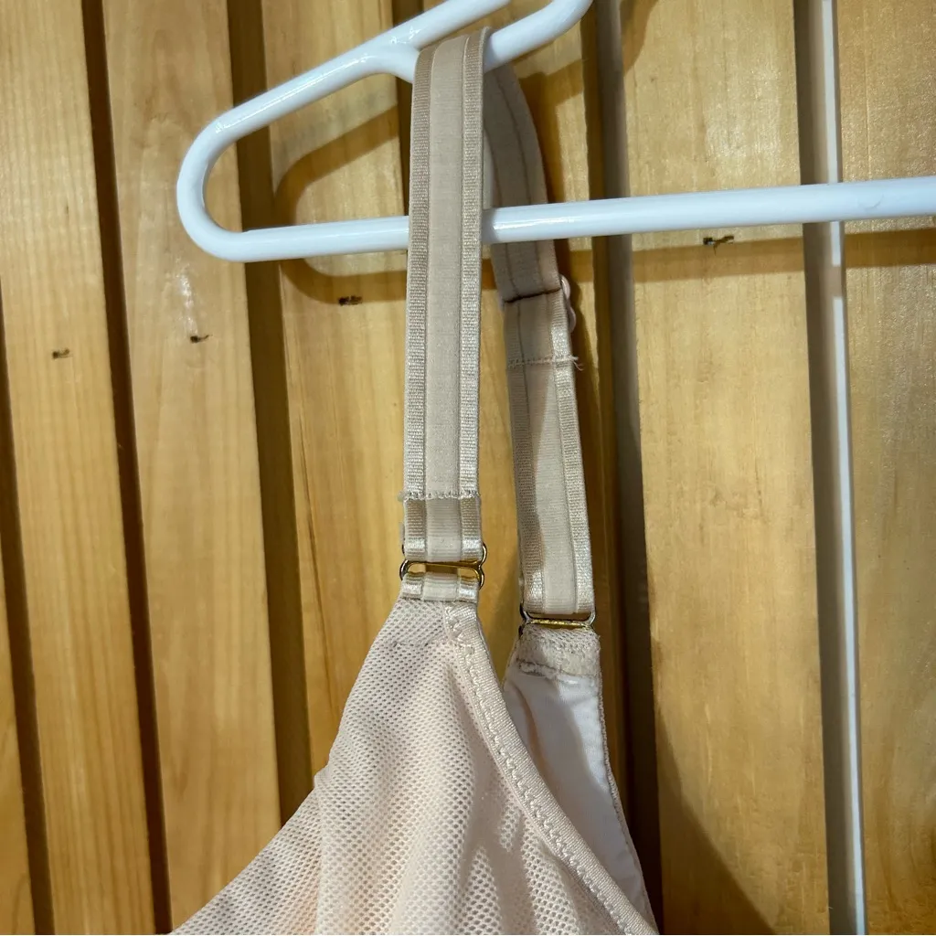 Chantelle C Magnifique Seamless Unlined Minimizer Cream Bra Size 34C - Image 4