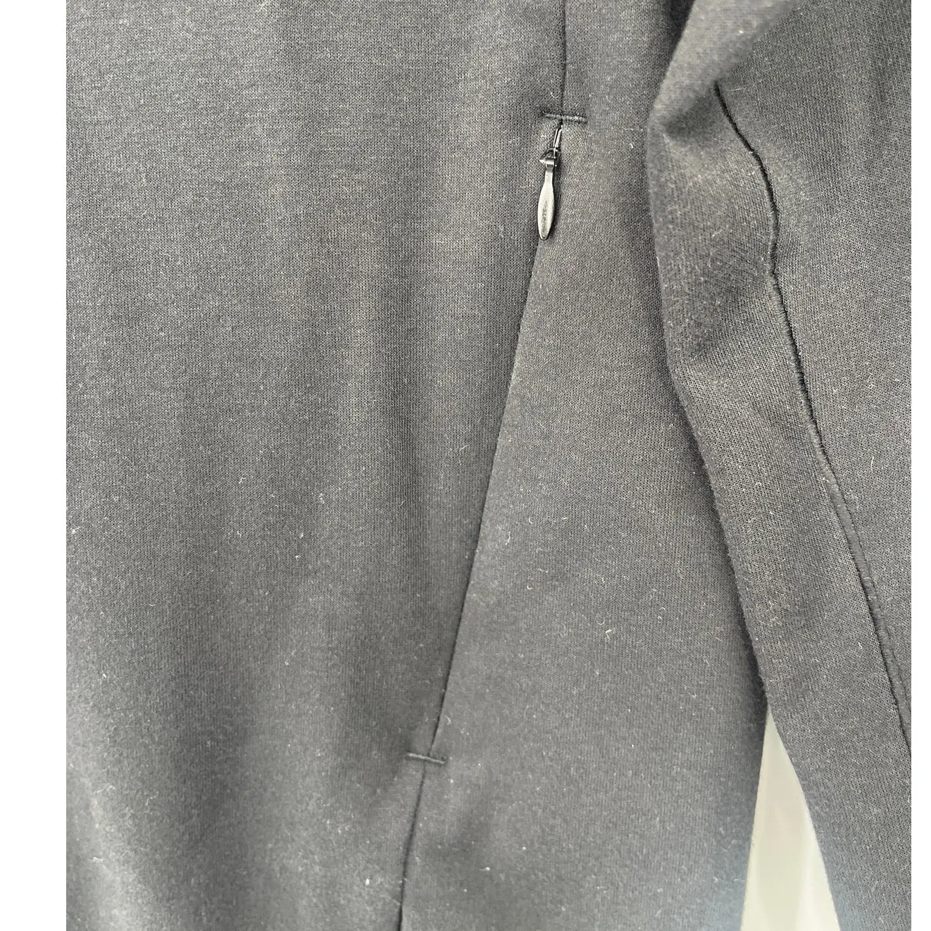 Adidas Yoga Energized Souls Womens Hoodie Sz M Black Y2K Rainbow Graphic Street - Image 5