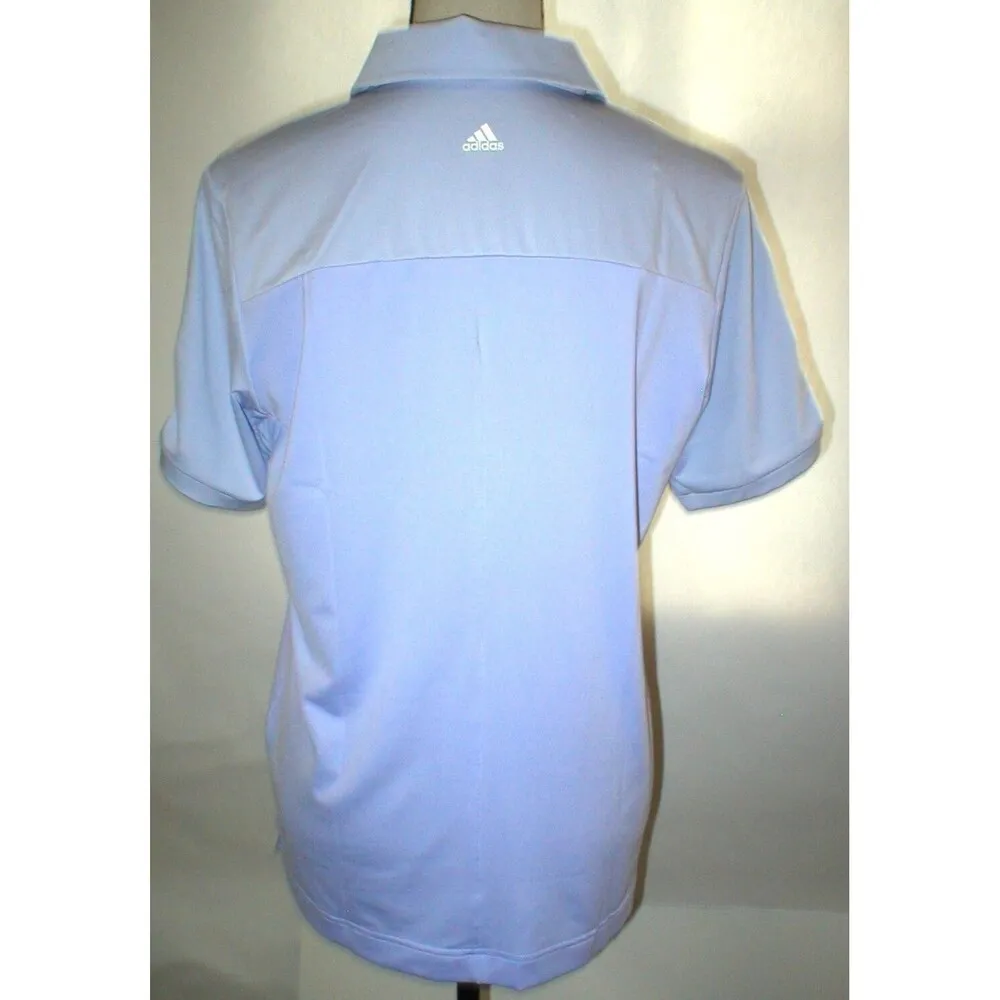 NWT $60 New Adidas Golf Polo Puremotion Small Womens Purple Tennis Casual S Top - Image 2