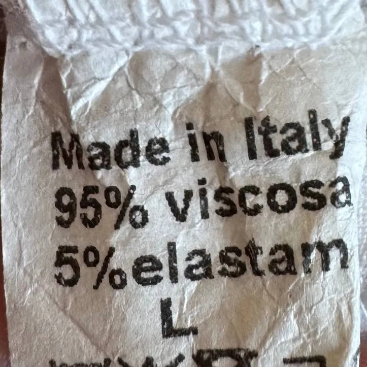 Made In Italy sz L Womens White Cut Out Embroidered Sheer Lace Gauzy Top Blouse Size L - Image 6