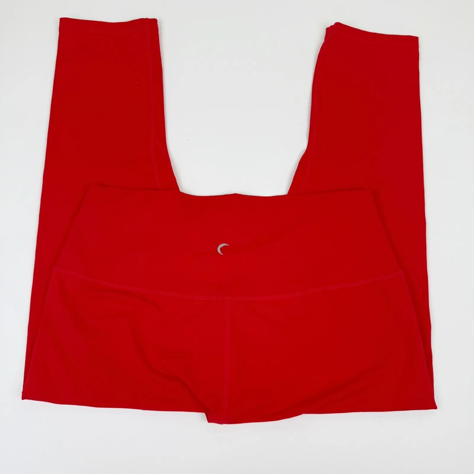 Zyia Active Red High Waist Leggings Women's Size 16-18 Stretch Athletic Yoga - Image 5