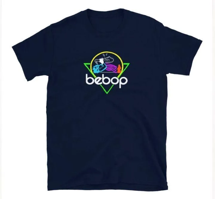 retro tshirt Blue Size L - Image 2