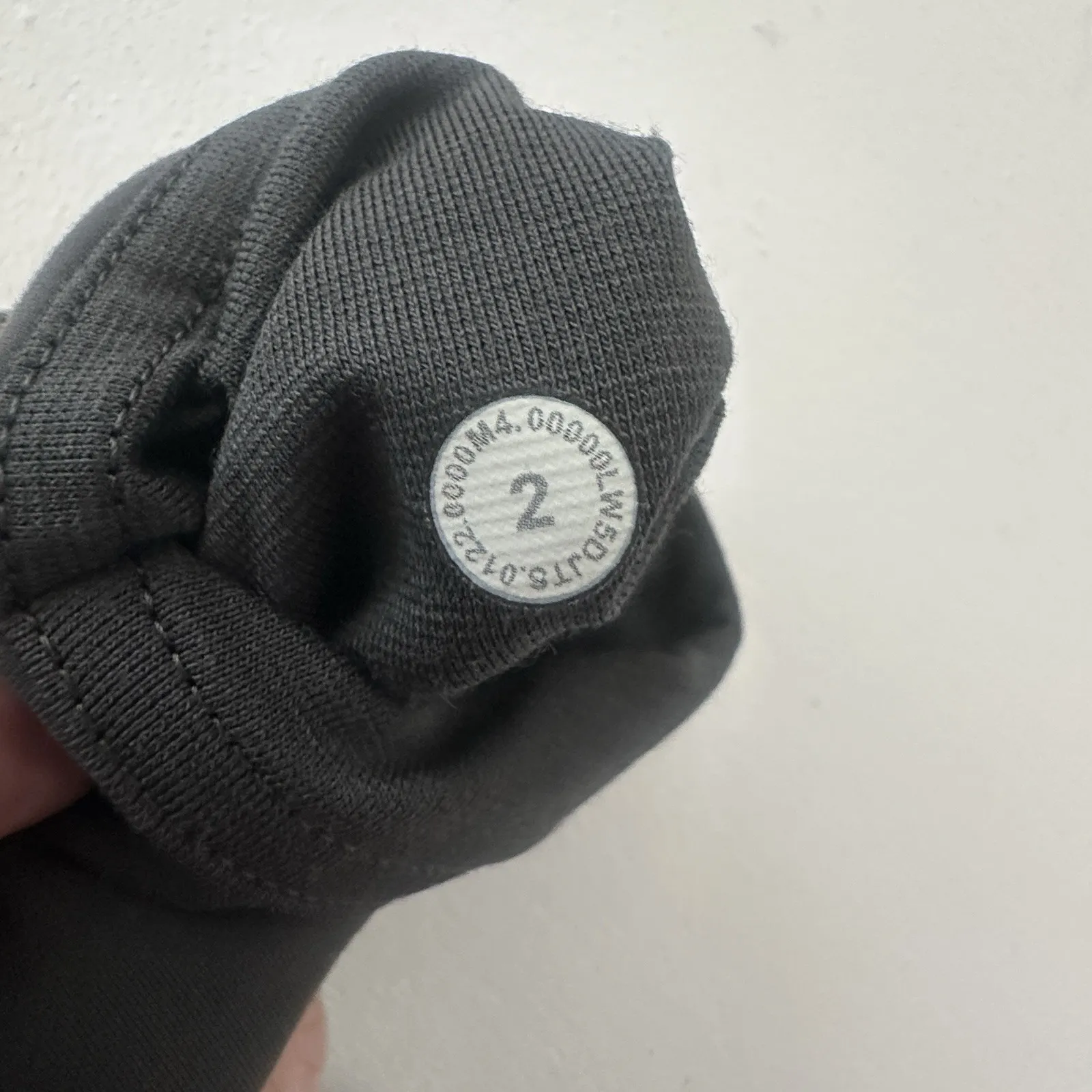 2 Lululemon Leggings Women Sz 2 Gray Lavender Run Athletic Yoga LW5DWPS (b15b) - Image 4