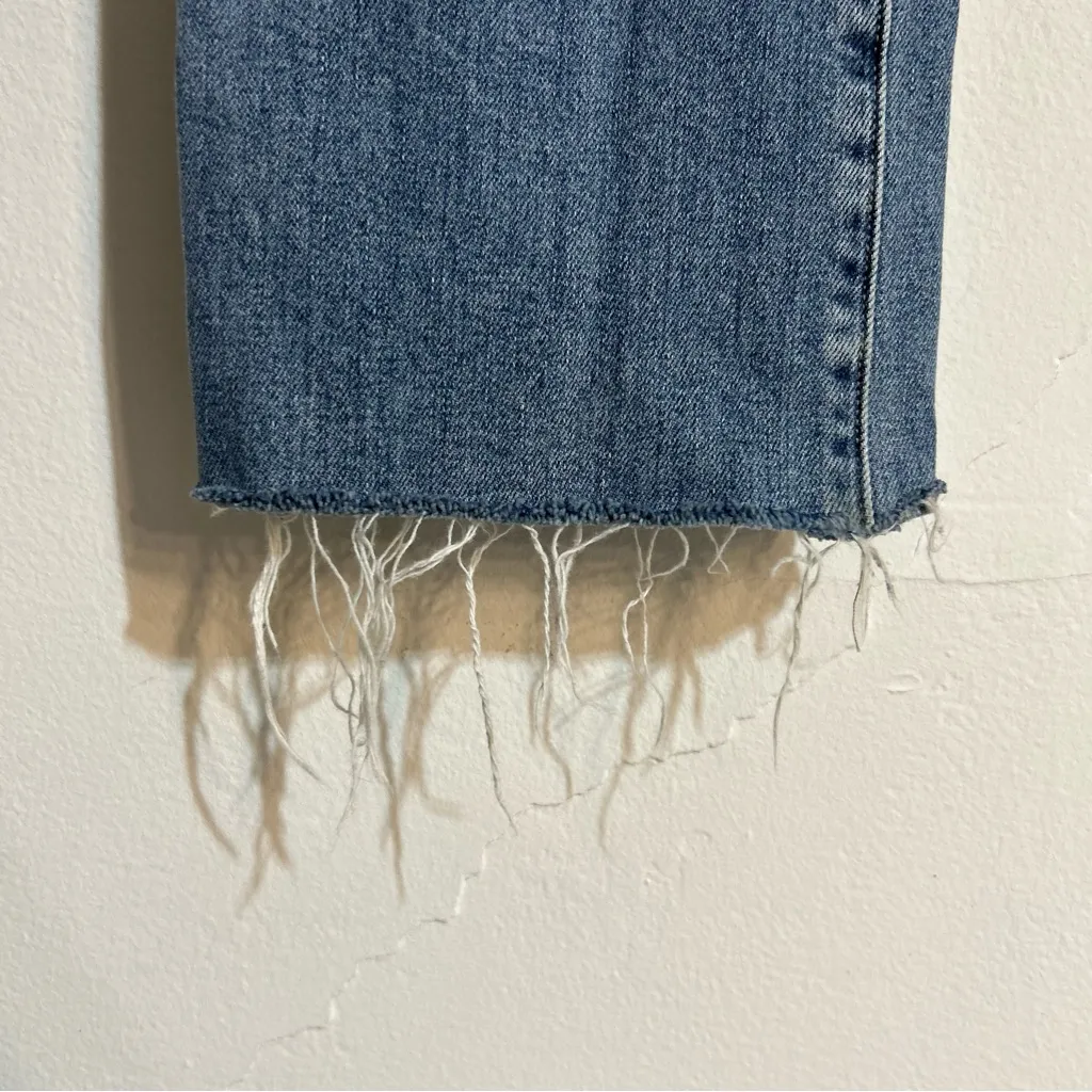 Favorite Daughter The Valentina Tower Super High Rise Cigarette Jeans Size 33 Blue - Image 3