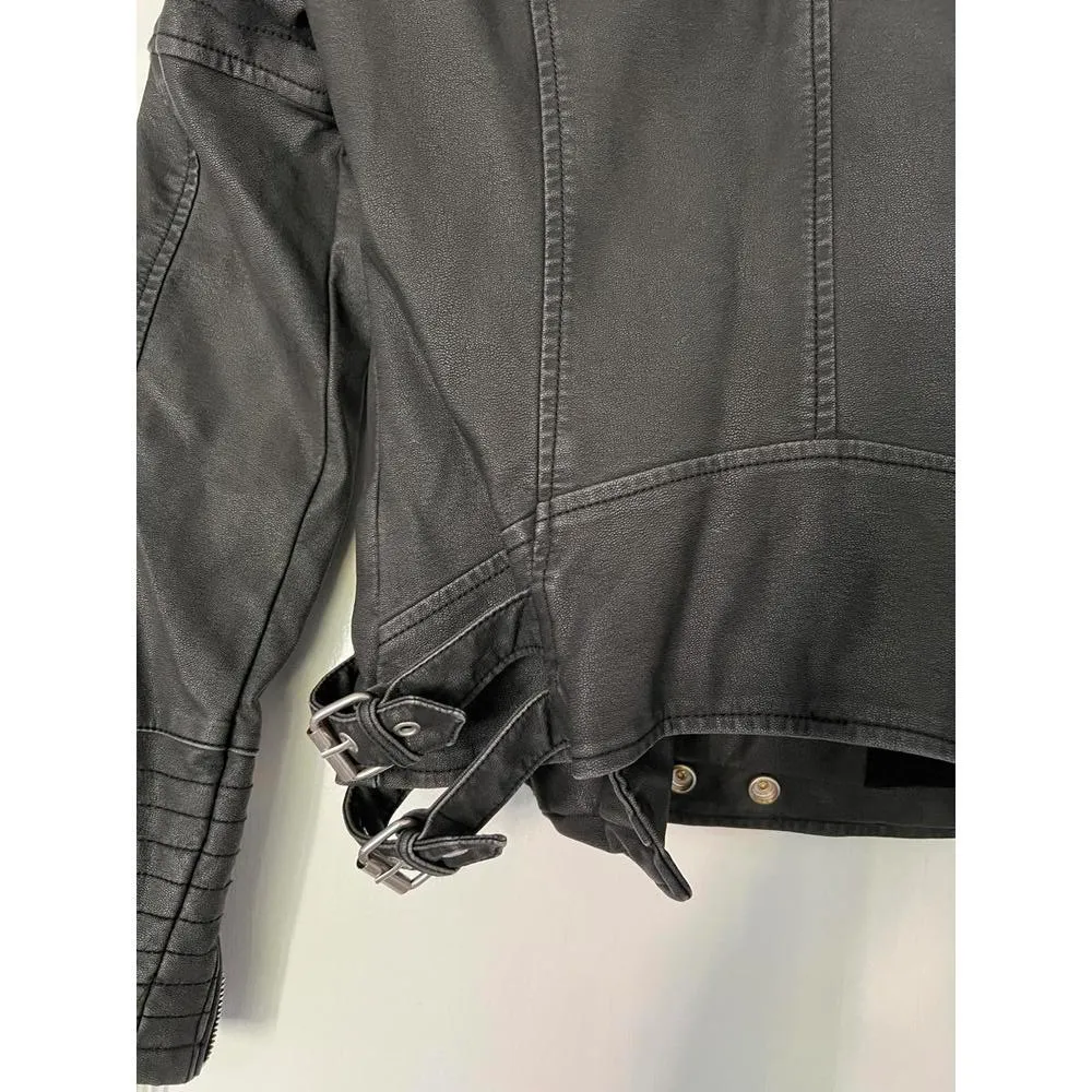 Altar’d State Women's Black Biker Jacket - Size S - Image 5