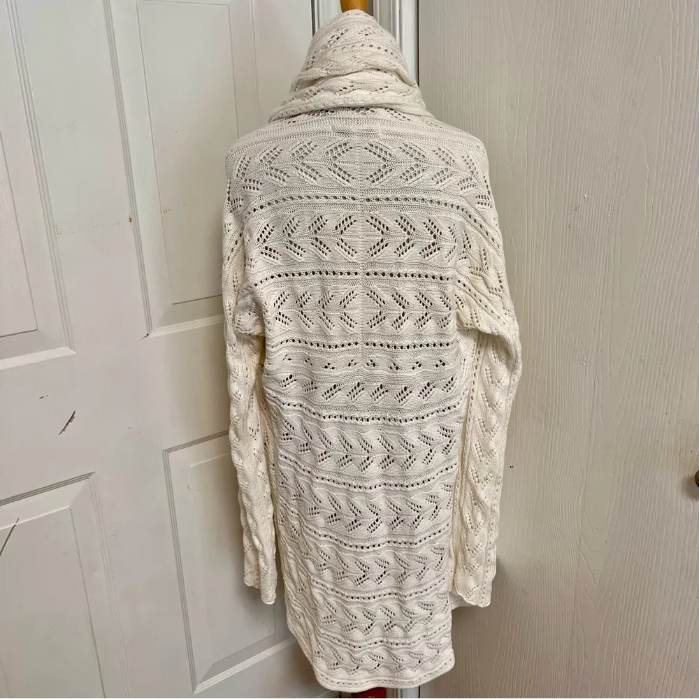 Cabi Circle Crocheted Shrug Cardigan - Image 4