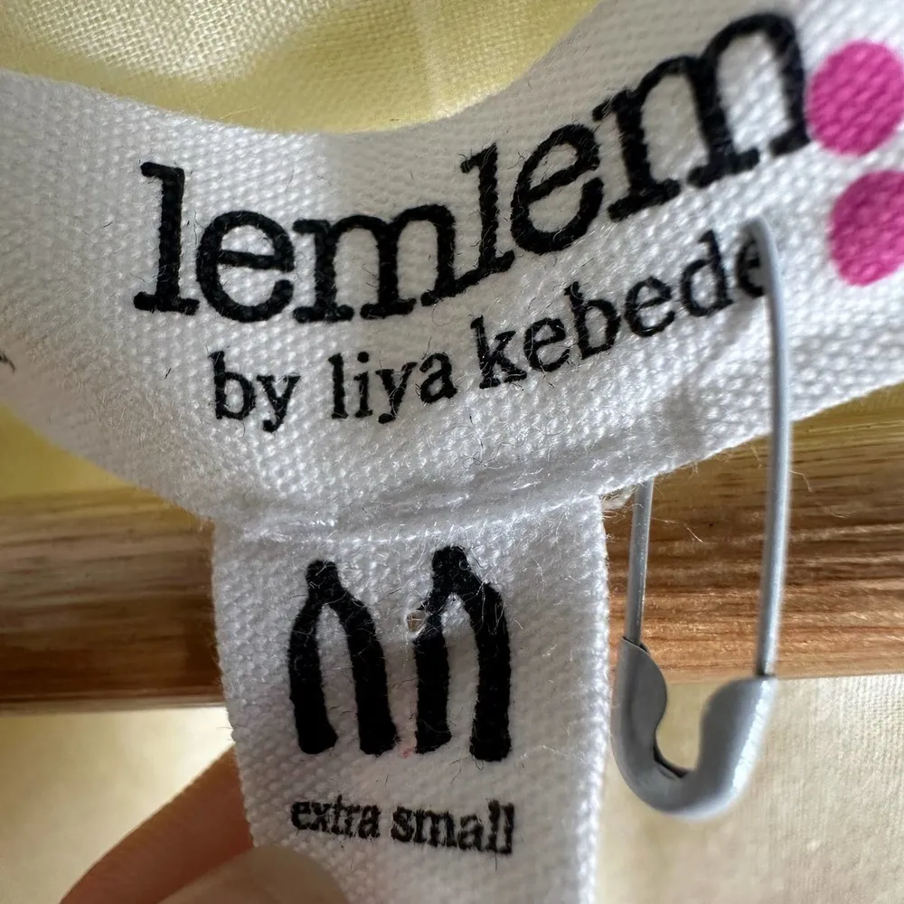 lemlem Stripe V Neck Sleeveless Mini Dress Coverup Size XS - Image 4