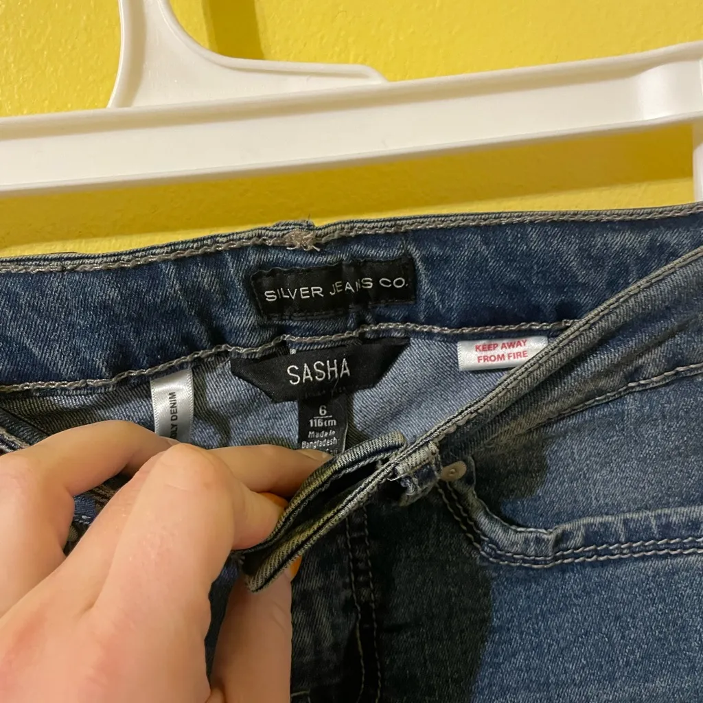 Silver Jeans Girl’s Dark Blue Skinny Jeans - Image 3