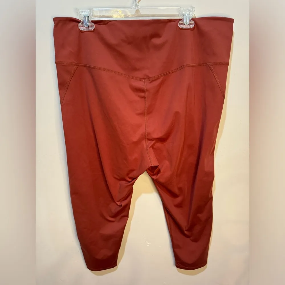 Girlfriend Collective Rust Compressive High-Rise Legging Sz 5X - Image 2