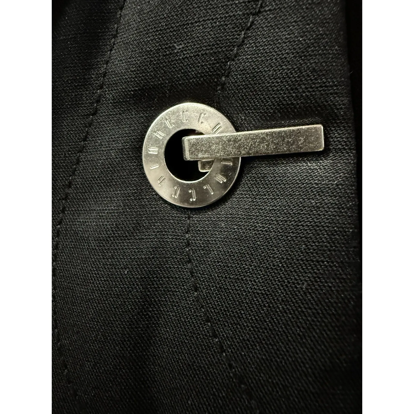 NWT Dion Lee Quilted Canvas Wave Mini Skirt Black Asymmetric Wrap AUS 14 US 10 - Image 6