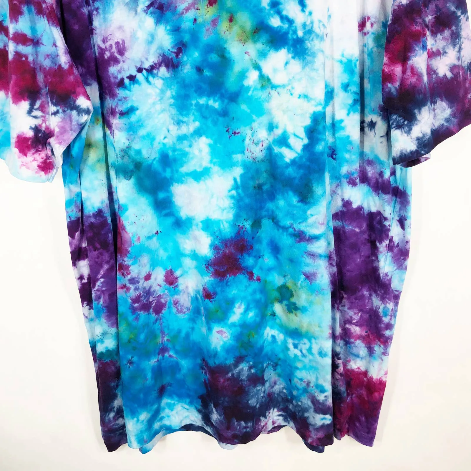 Hocus‎ Pocus XXL Tee Shirt Handmade Tie Dye Purple Blue Witches Graphic 1063 - Image 8