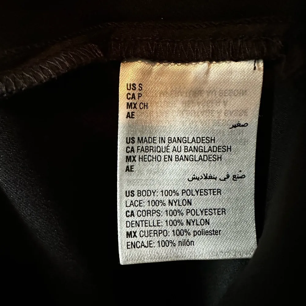 Womens Satin Slip Dress Black Lace WhimsyGoth Dark Fairy Evening Y2K Size Small - Image 8