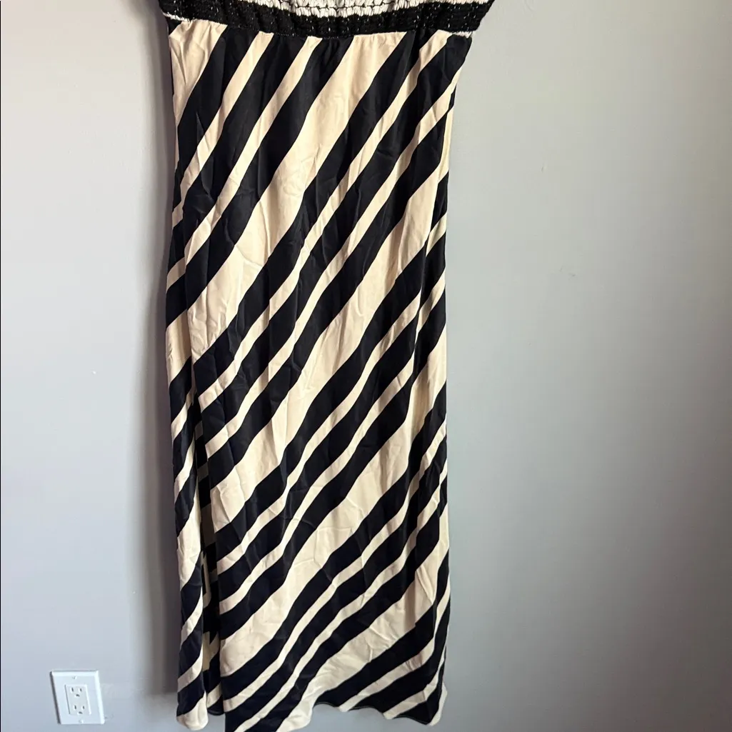 Never Fully Dressed Mono Crochet Tilly Dress in Black 8 - Image 7