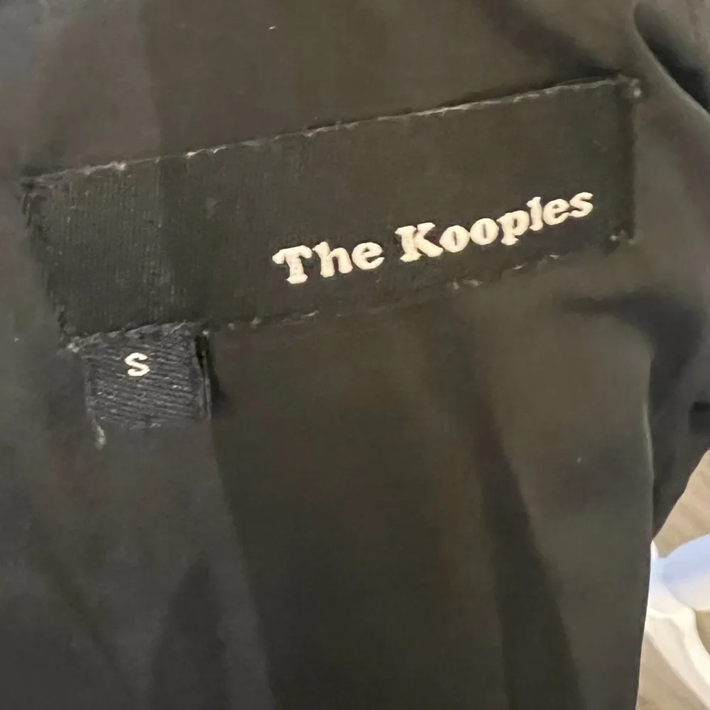 The Kooples Black Quilted Puffer Jacket with Hood - Image 12