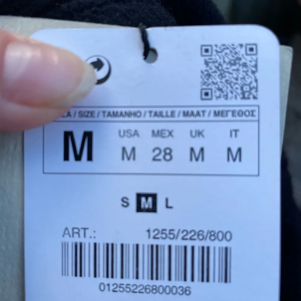 NWT ZARA WOOL BLEND SHORT COAT - Image 16