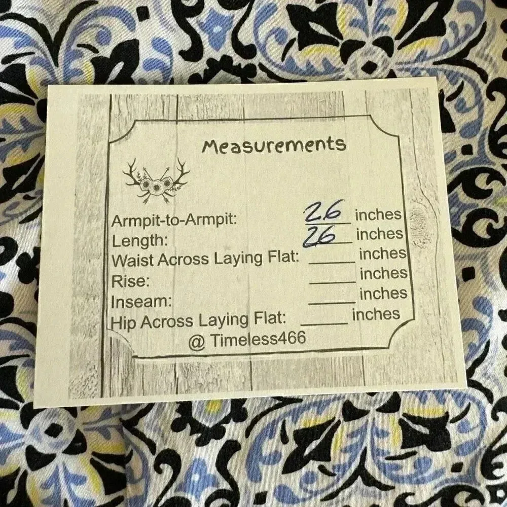 212 Collection Shirt Blouse Plus Paisley Cotton Spandex Floral SZ SZ 1X #1948 Blue - Image 10