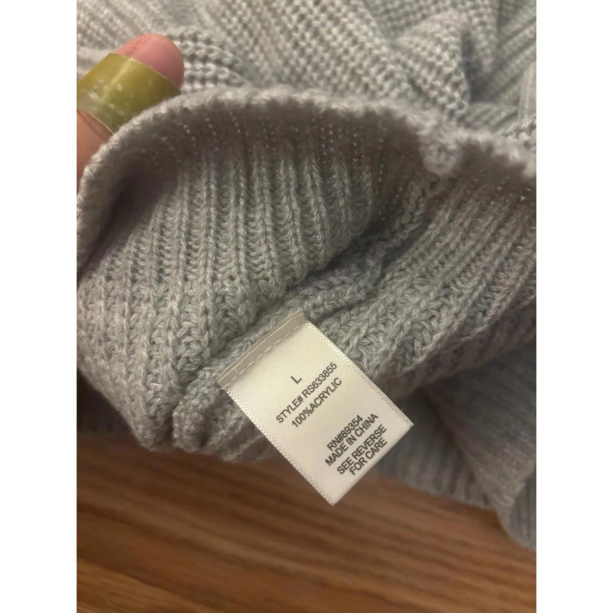 No Comment Sweater With Bows Size Large - Image 8