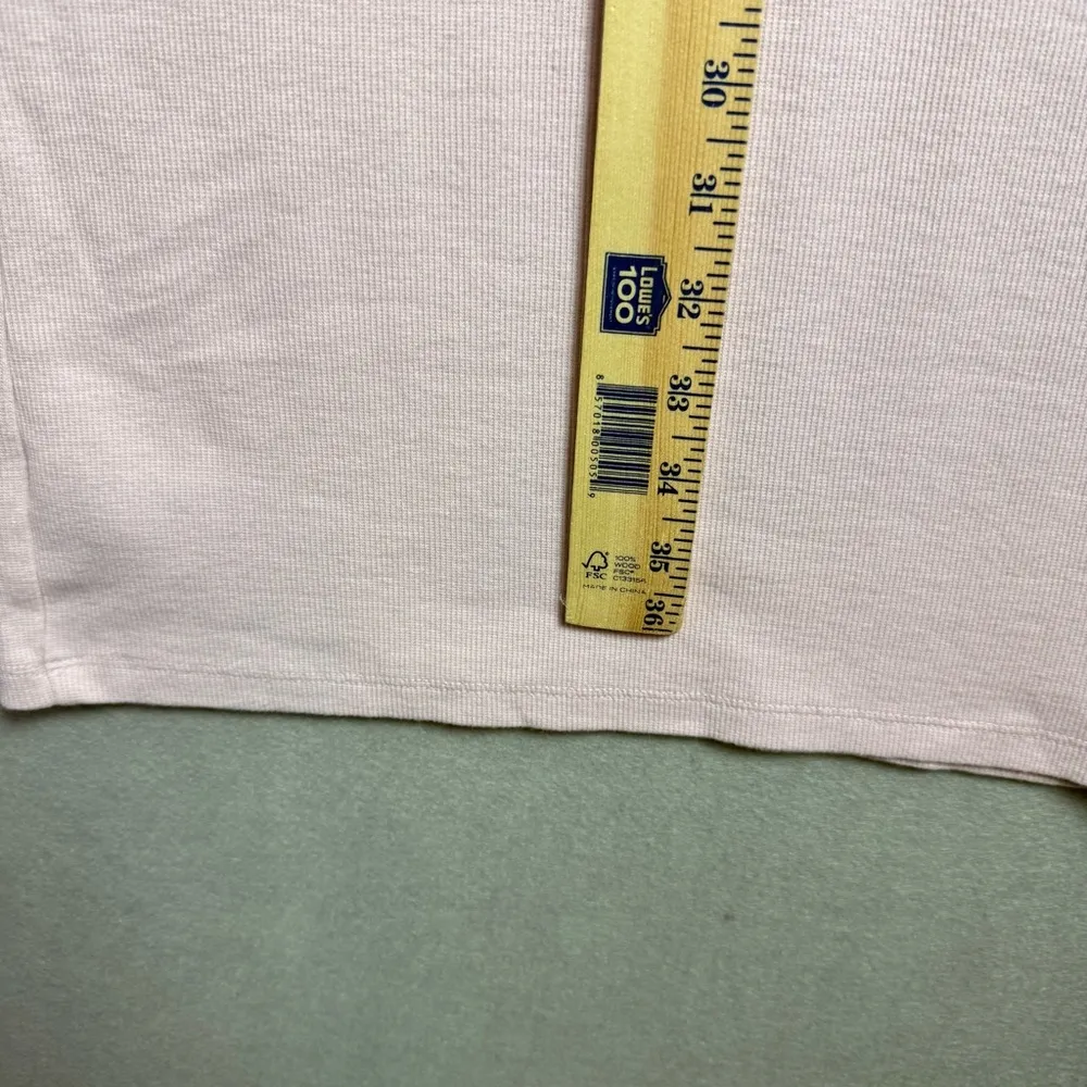 The Nines By Hatch Women’s Fitted Ribbed Maternity Bodycon Shift Dress Pink XS - Image 7