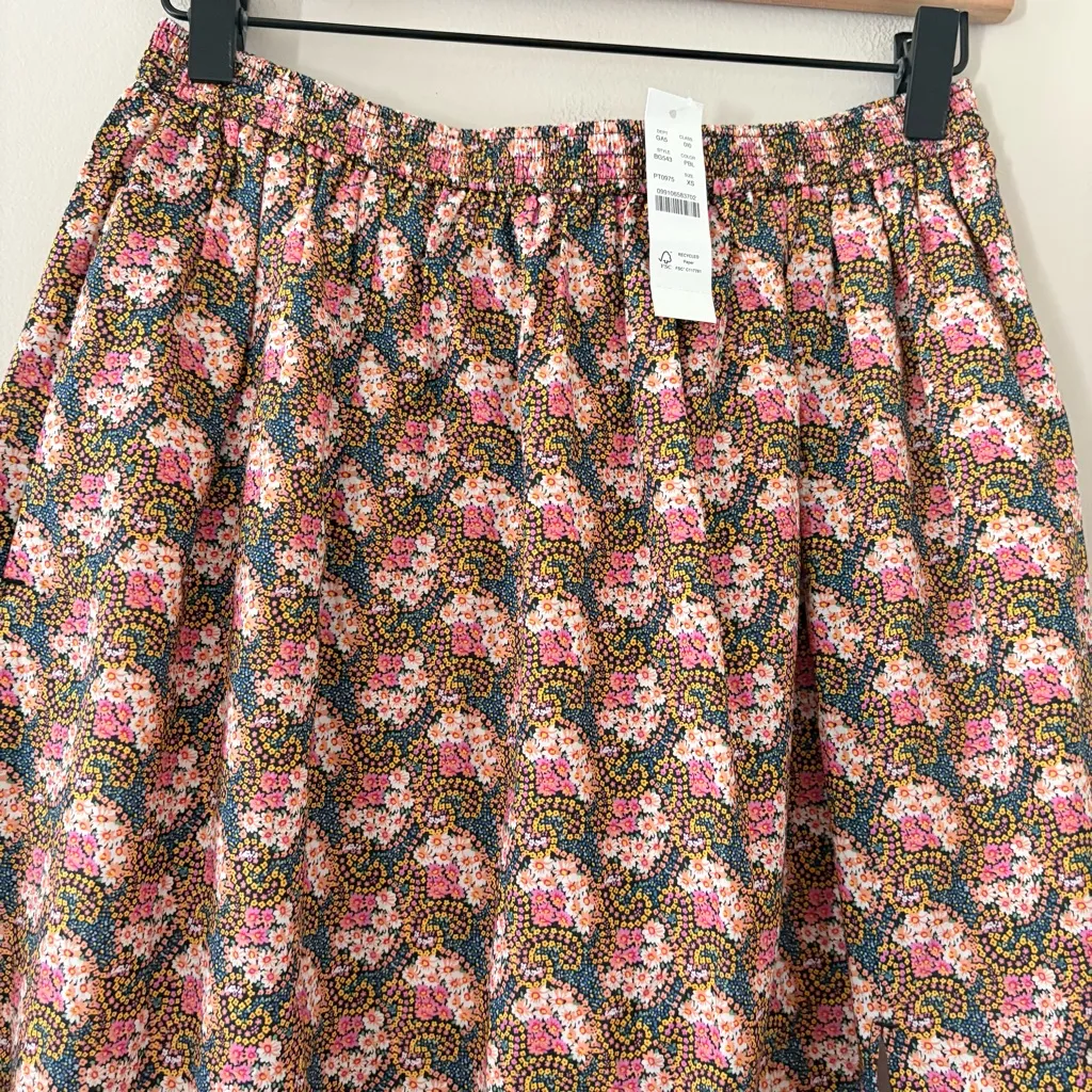 New J.Crew Collection side-slit maxi skirt in Ratti prism floral Pull On Size XS - Image 5