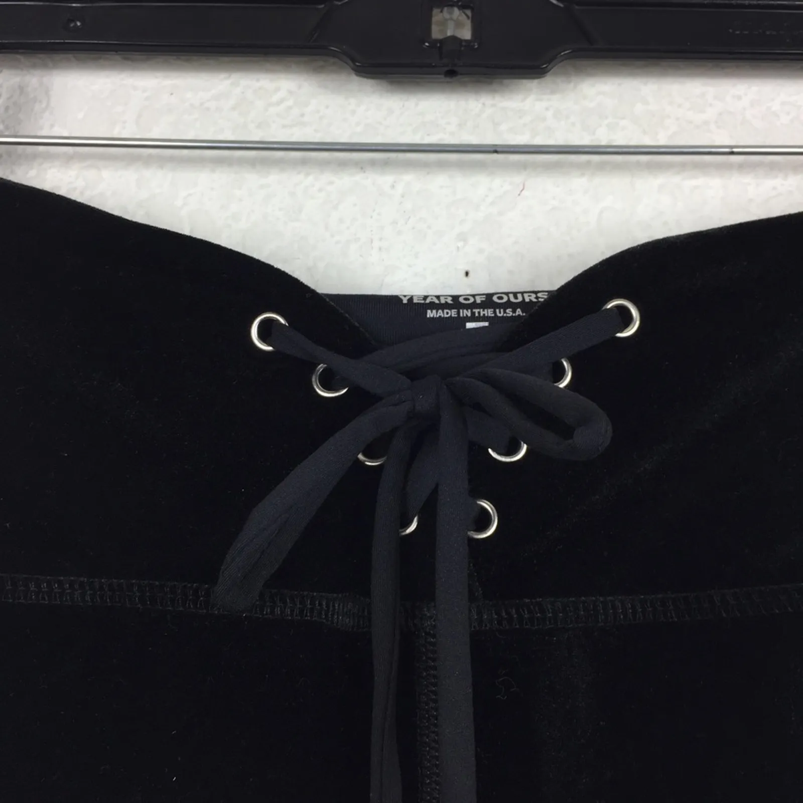 Revolve Year Of Ours Velvet Black Football Lace - Image 9