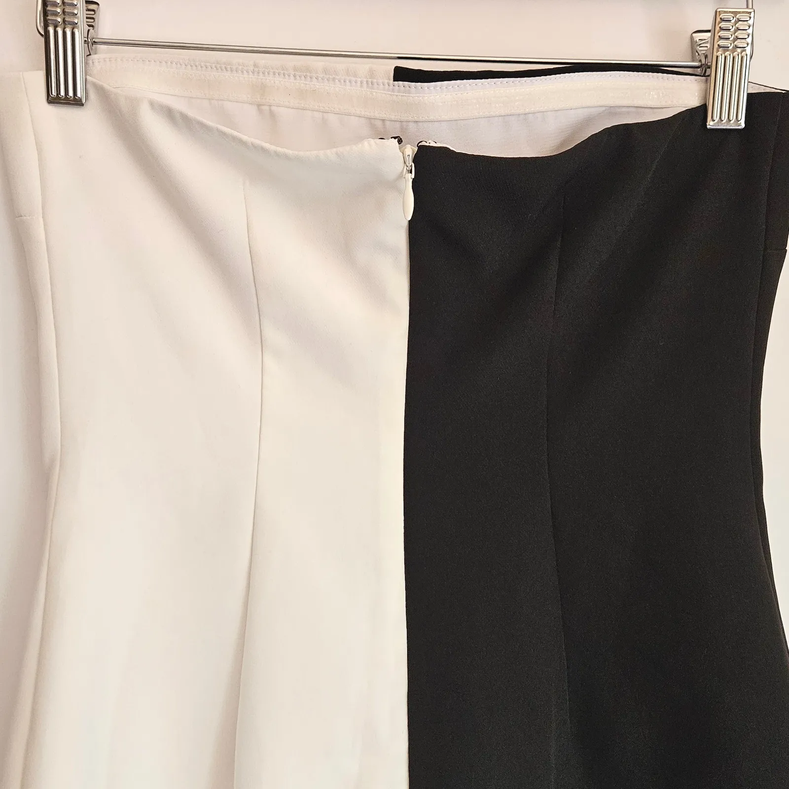 Lovers and Friends Naomi Mini Dress Strapless Black/White‎ Size XS $188 - Image 7