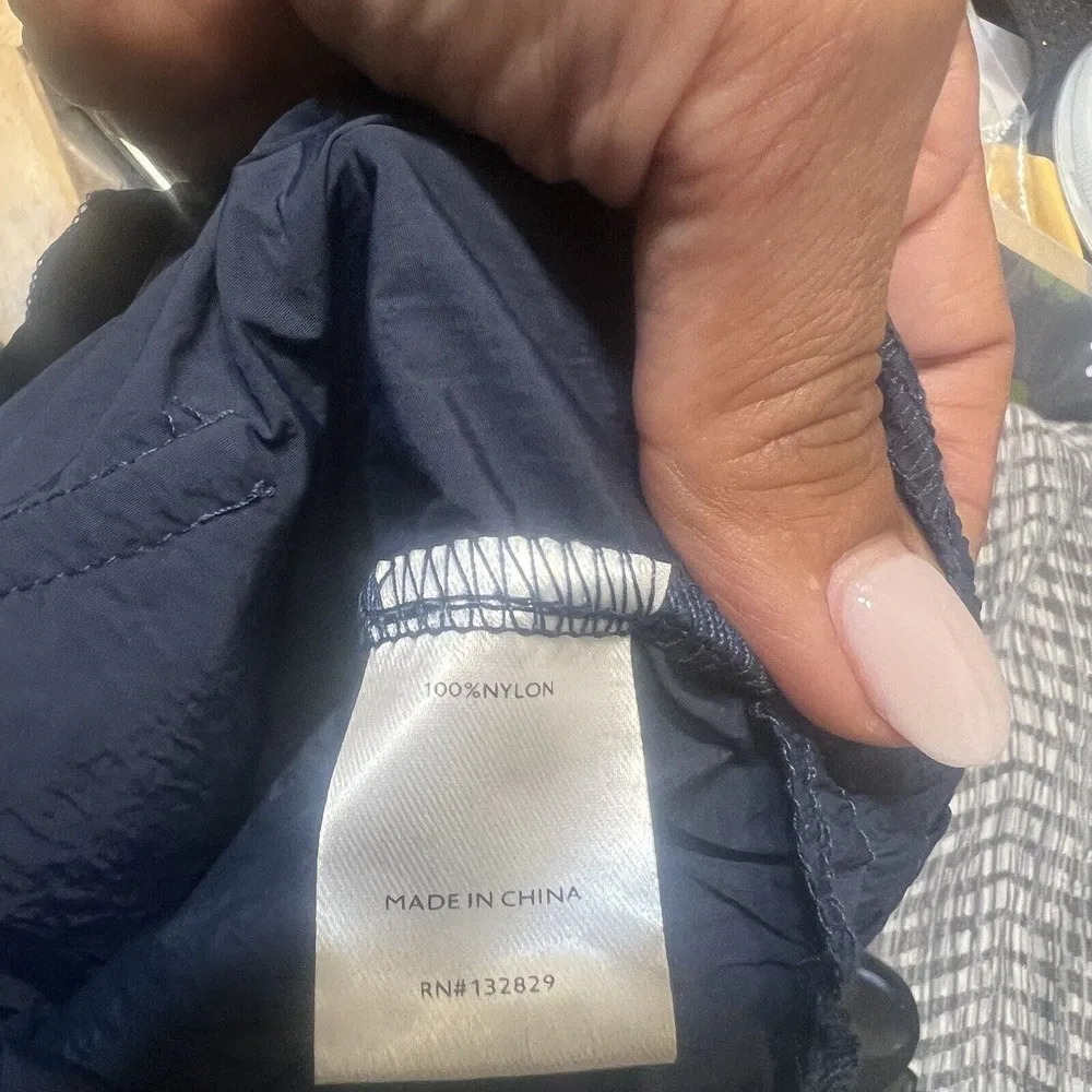 Revolve Superdown Greta Parachute Pant In Navy Size Medium - Image 12