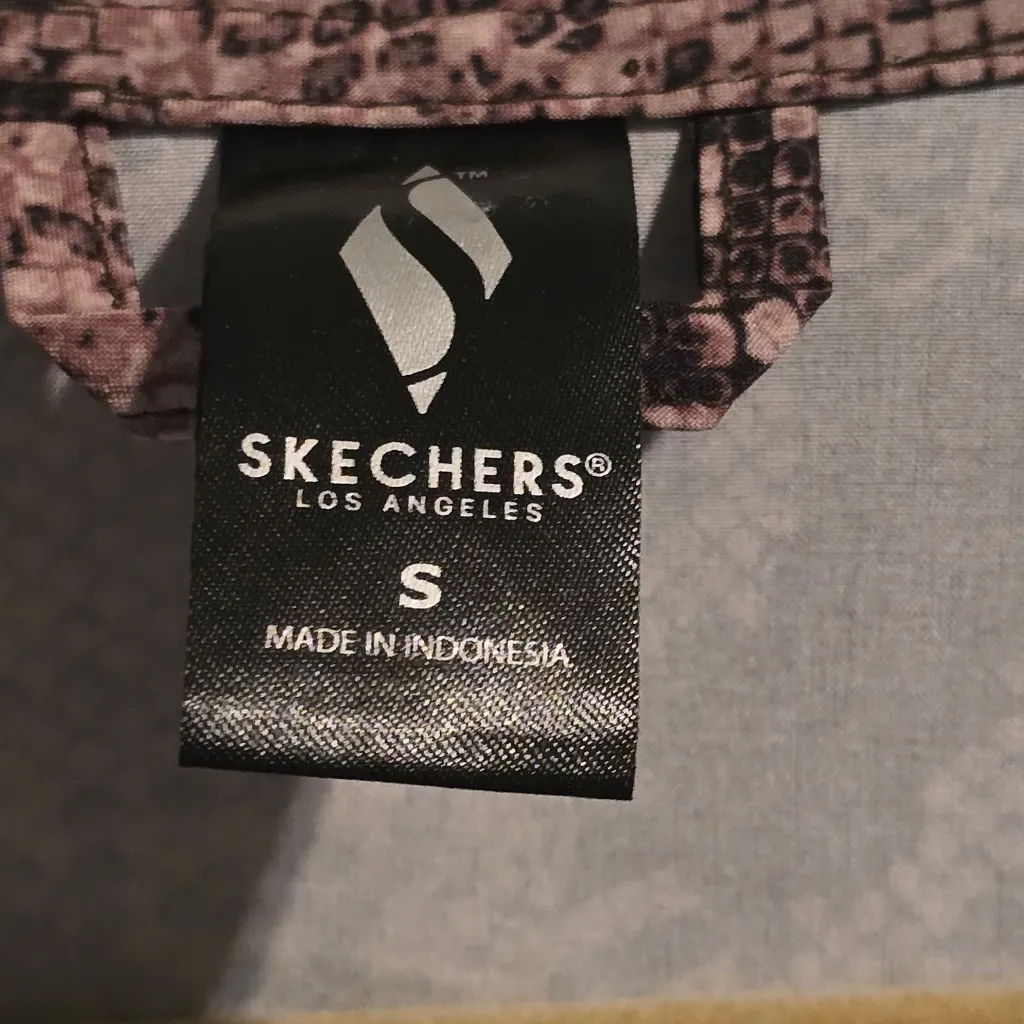 Skechers  Women's Brown Snake Print Bomber Jacket - Image 9