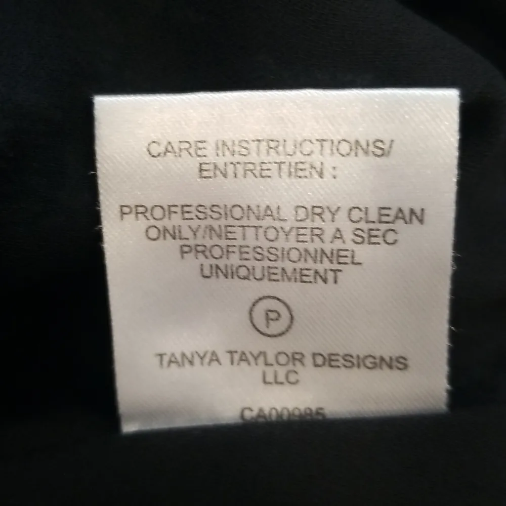 💕TANYA TAYLOR💕 Raven Dress ~ Paisley Floral Blue Print 6 NWOT Drop Waist Silk - Image 16