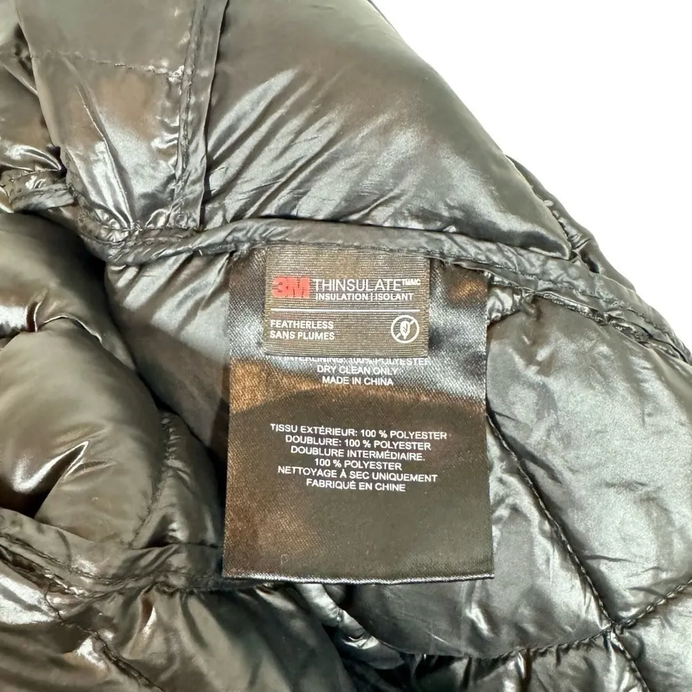 Diana Lightweight Insulated Thigh Length Hooded Puffer Jacket - Image 9