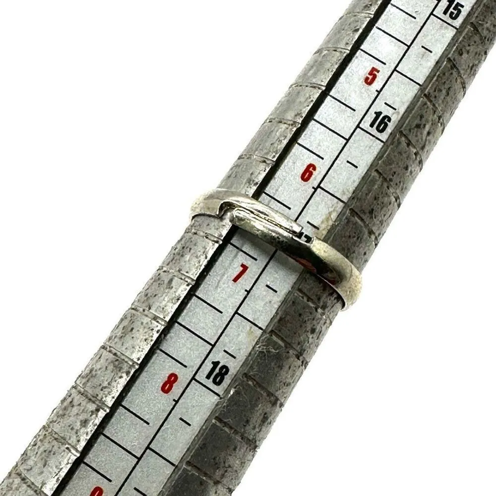 Blue heart rhinestone adjustable ring - Image 6