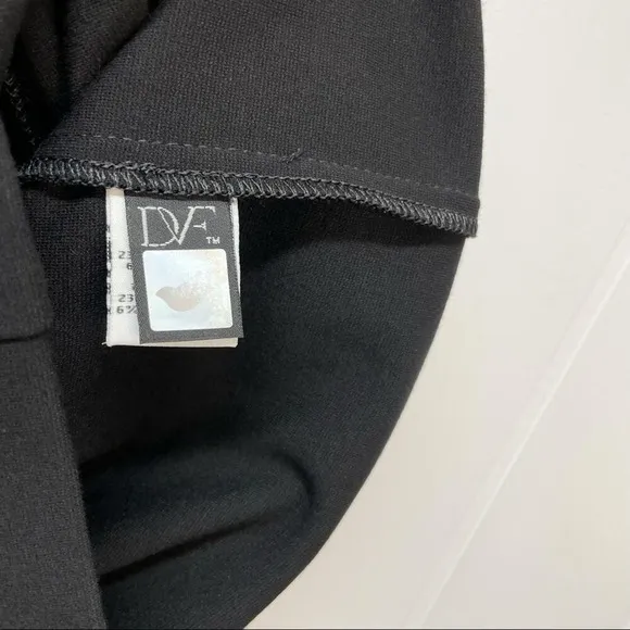 Diane‎ Von Furstenberg Pencil Skirt Size 2 Black New Keto Minimalist Classic - Image 14