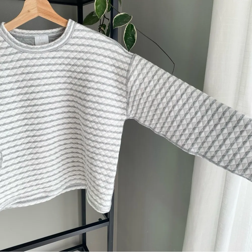 J. Crew Reversible Quilted Pullover - Image 2