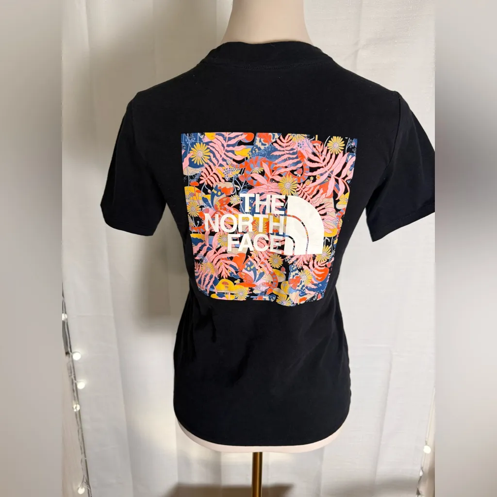 The North Face Women’s XS Graphic T-Shirt – Floral Logo Limited Edition - Image 4