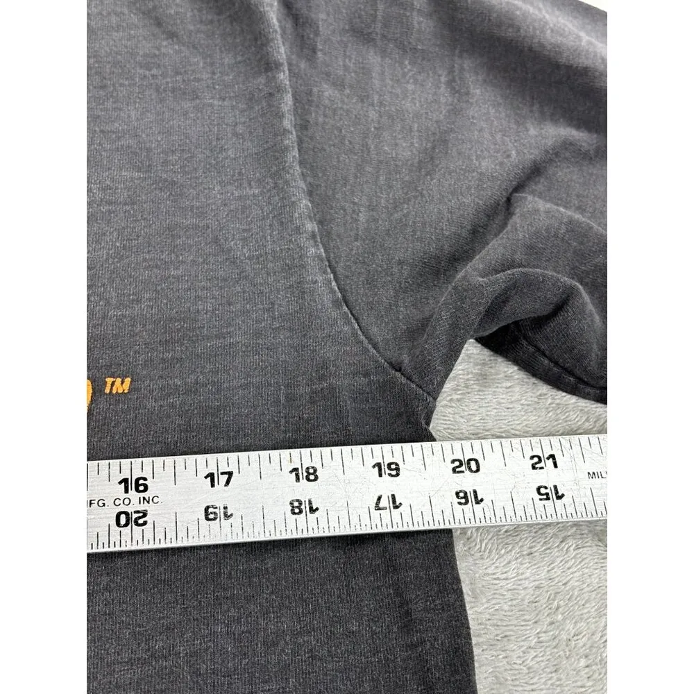 Vtg L.A. Gear Street Gym Black Crop Long Sleeve T - Image 8