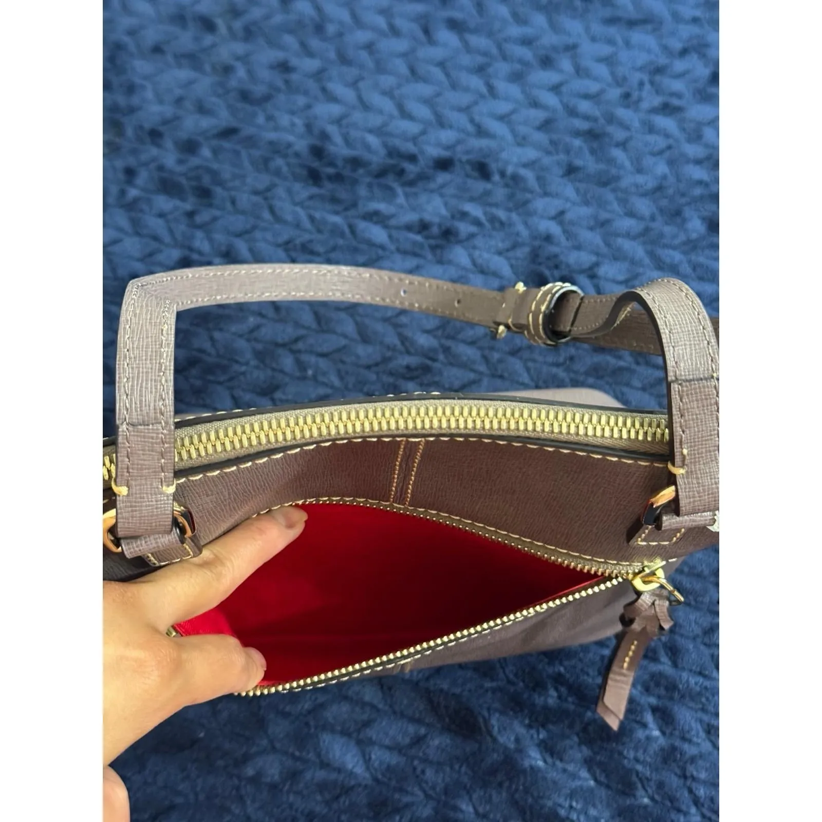 DOONEY & BOURKE‎ crossbody Purse Elephant Color New - Image 6