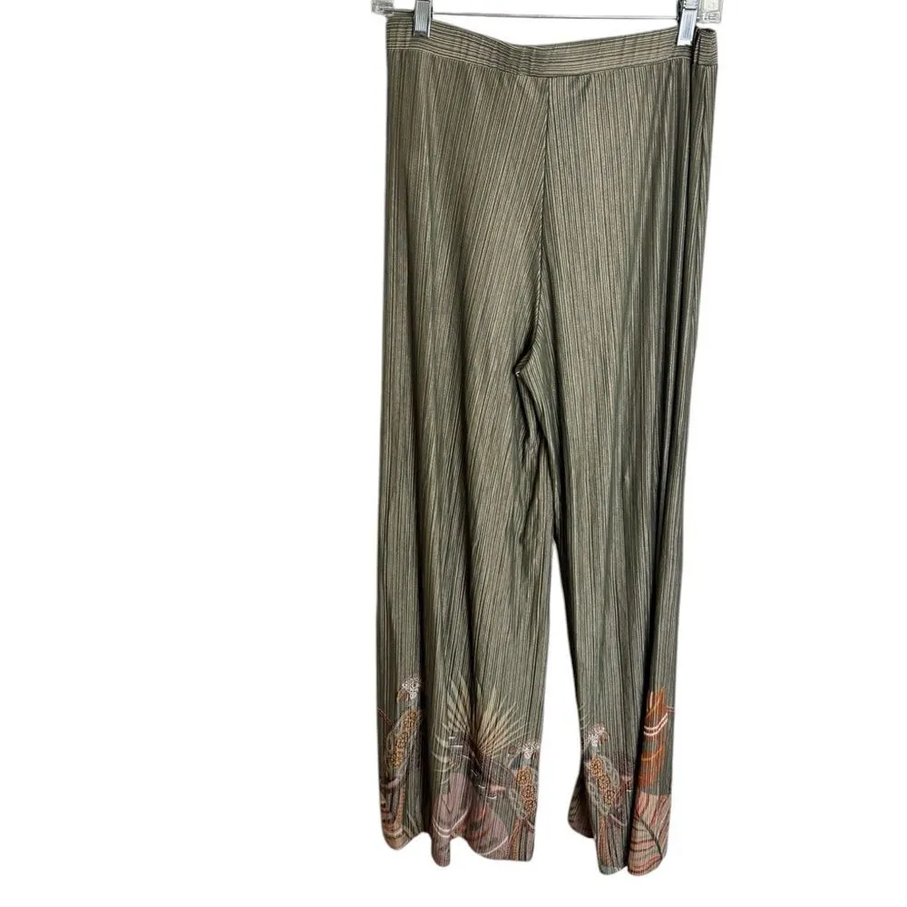 Farm Rio x Anthropologie Guadeloupe Wide Legs Pants Small - Image 2